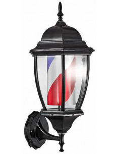 Polo Barber negro farol 12w Eurostil