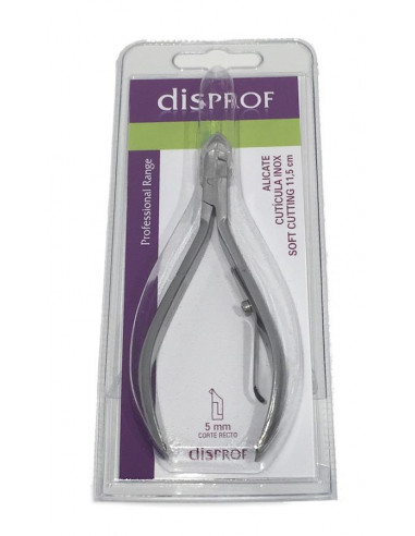 Alicate cutícula inox Soft Cutting 5 mm Disprof