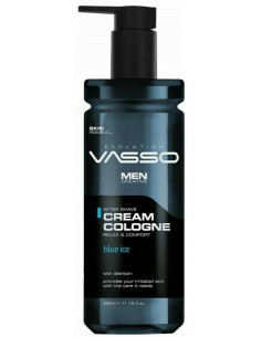 After Shave en crema Cologne Vasso Blue Ice