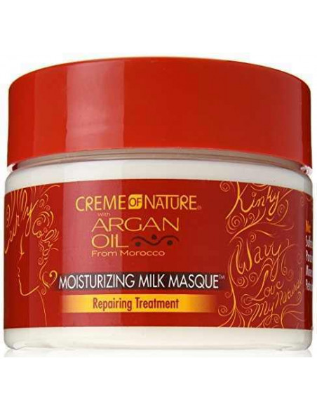 Mascarilla hidratante argán Creme of Nature