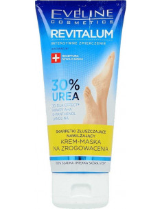 Crema mascarilla durezas 30% urea Revitalum Eveline