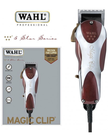 Maquina Wahl® Magic Clip Profesional 5 Star Uso Rudo Estética Barbería