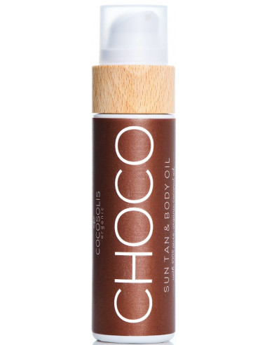Aceite activador del bronceado Choco Sun Tan Body Cocosolis