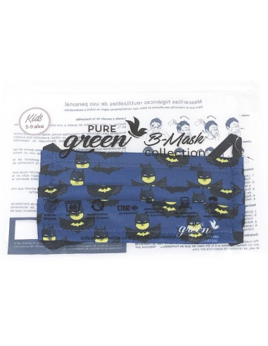 Máscara protectora Light infantil Pure Green