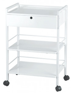 Carrito Easy 3 estantes 1 cajon Weelko