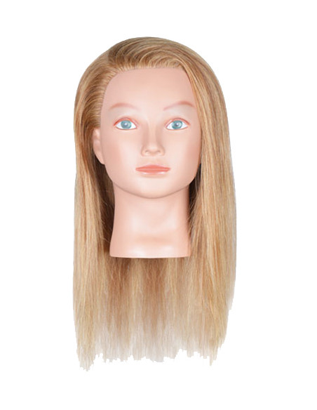 Maniquí cabello humano soporte Bifull