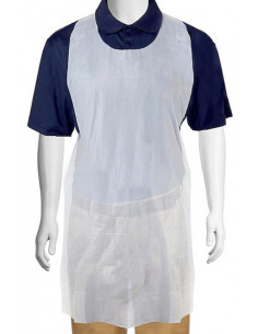 Delantal de plástico KLMED