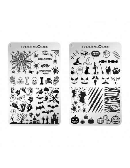 Placa stamping doble