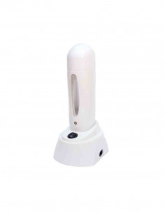 Calentador de cera de roll on con base