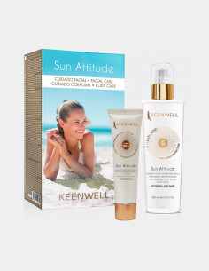 Pack Sun Attitude Cuidado Facial Despigmentante Antiedad y Coporal
