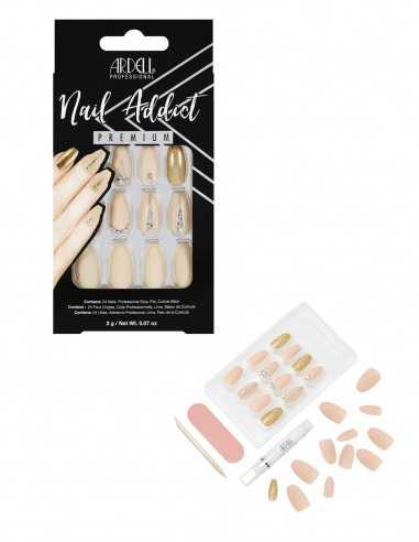 Ardell Nail Addict Fantasy Nude Jeweled