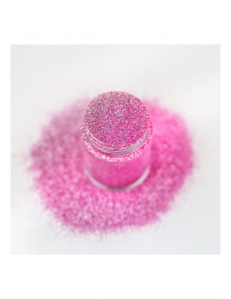 Purpurina para Decoración de Uñas Lecenté Rosa Pétalo 9 g