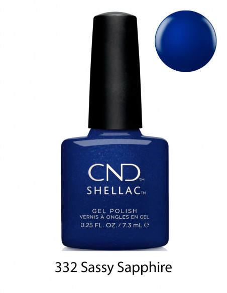 Shellac Sassy sapphire 7.3 ml