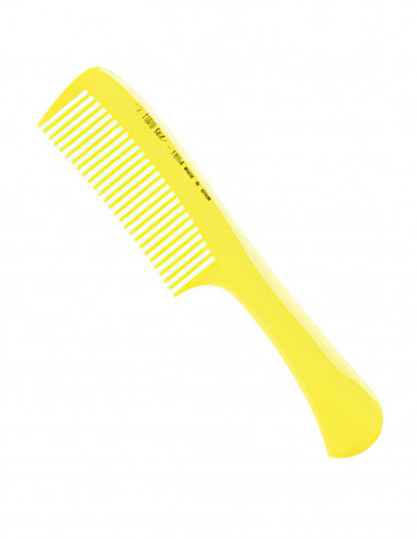 Peine Escarpidor Machete Traslúcido 22 cm Eurostil Amarillo