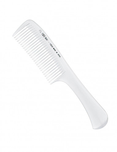 Peine Escarpidor Machete Traslúcido 22 cm Eurostil Blanco