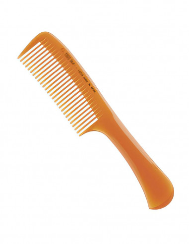 Peine Escarpidor Machete Traslúcido 22 cm Eurostil Naranja