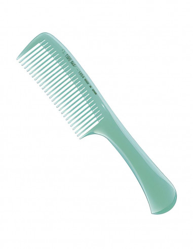 Peine Escarpidor Machete Traslúcido 22 cm Eurostil Verde