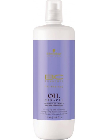 Champú Reparador Oil Miracle Barbary Fig Keratin Bonacure Schwarzkopf