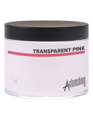 Polímero Astonishing Transparent Pink 25 g