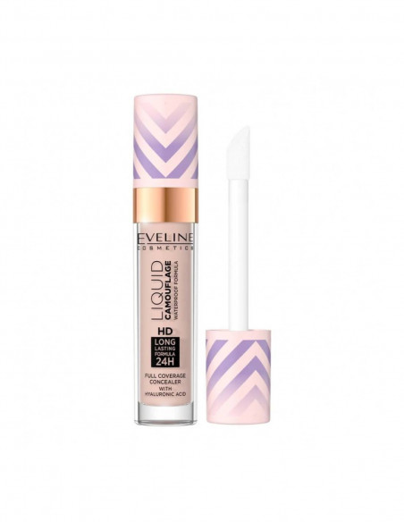 Corrector Liquid Camouflage HD Waterproof Eveline 03 Natural