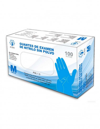 Guantes de nitrilo Medianos
