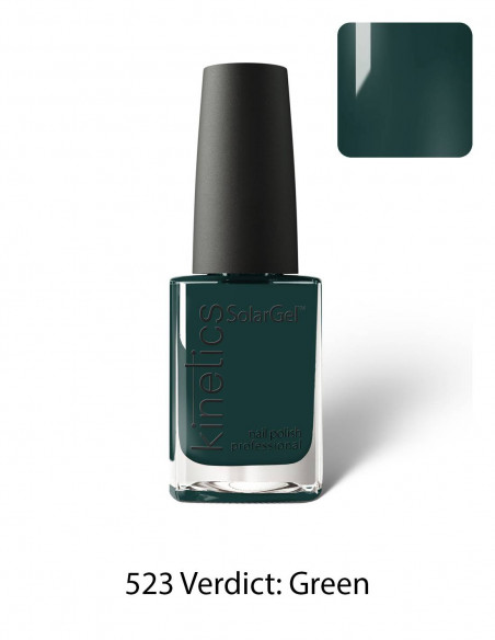 Esmalte Solar Gel Kinetics 523 Verdict Green