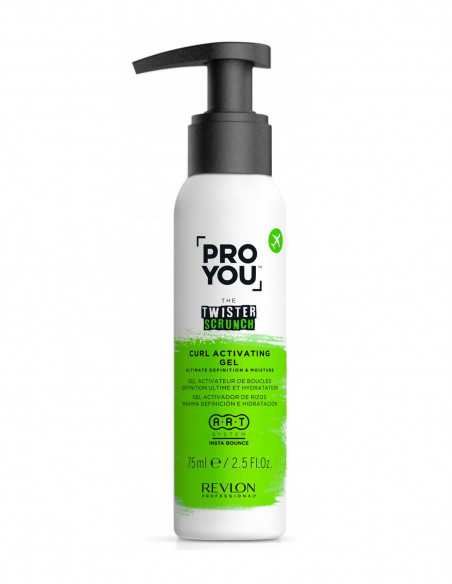 Gel activador de rizos Twister Scrunch Pro You Revlon Professional 75 ml