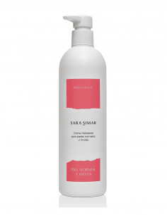 Crema hidratante piel normal y mixta Sara Simar 400 ml