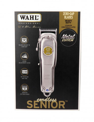 Máquina de Corte Senior Inalámbrica Metal Edition Wahl Packaging