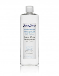 Solución Micelar Desmaquillante Sara Simar 500 ml
