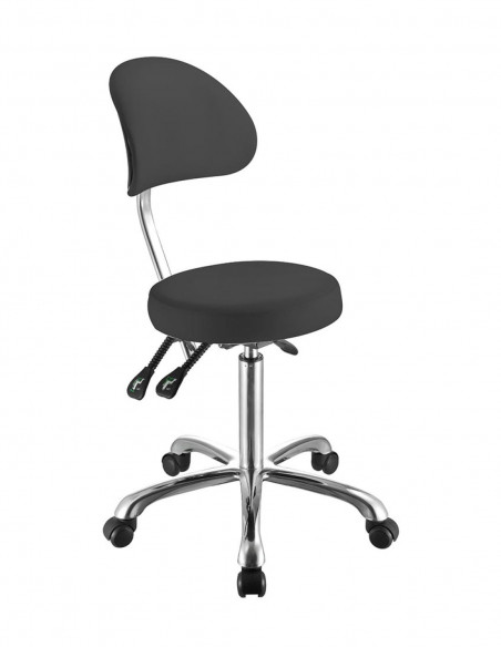 Taburete Comfort Weelko Negro