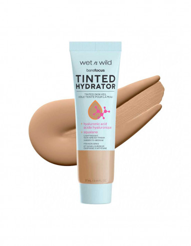 Fondo Bare Focus Tinted Hydrator Skin Veil Wet n Wild Medium Tan