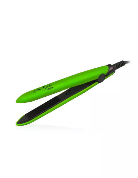 Plancha Gettin Fluo Fruits Mini Hair Straightener Labor Pro Verde Manzana