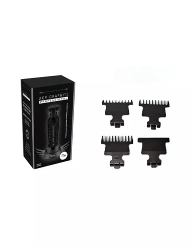 Máquina cortapelos Graphite Professional con base de carga AGV Packaging