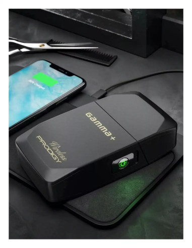 Máquina afeitadora Prodigy Gamma Più carga inalambrica