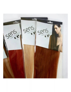Cabello natural 3 clips 50 cm 22 grs Sens Hair