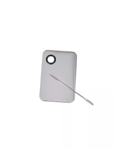 Paleta metálica para mezclas nail art