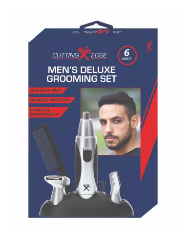 Kit Máquina Facial 3 en 1 Cutting Edge packaging