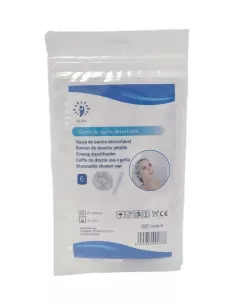 Gorro De Ducha Plástico Desechable Klmed