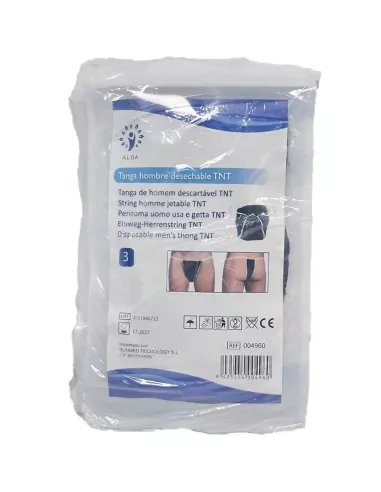 Tanga Desechable Para Caballero Klmed