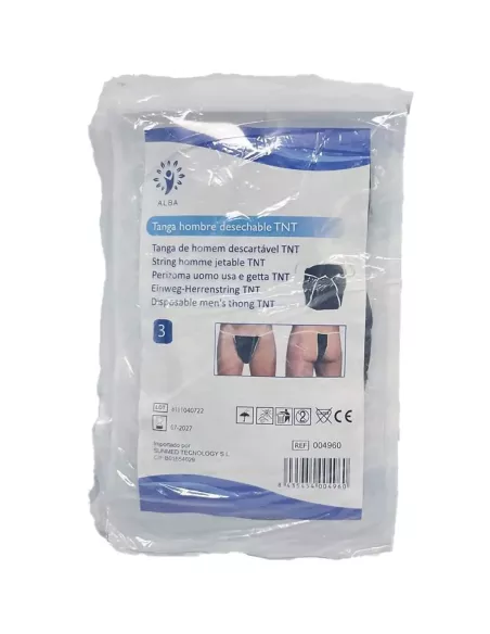 Tanga Desechable Para Caballero Klmed