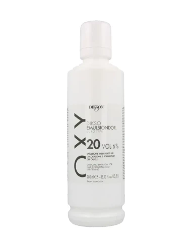 Oxidante 20 volúmenes Dikson 980 ml