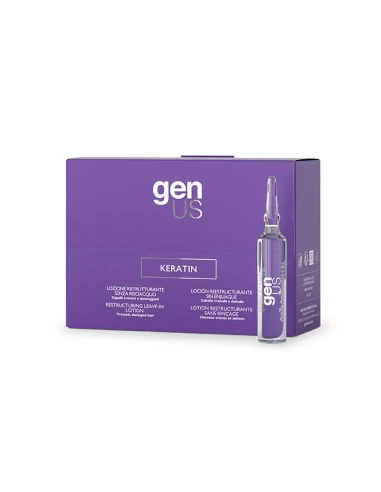 Keratin Loción Reestructurante Sin Aclarado 12 x 10 ml