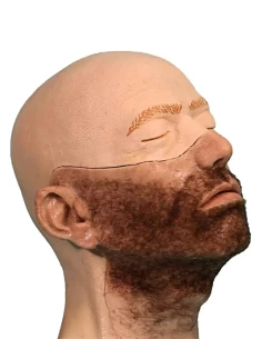 Cabeza Maniquí Para Entrenamiento De Afeitado Kadermyx