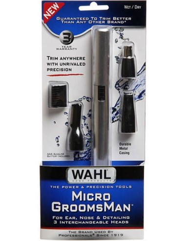 Máquina de recortes y nariz Micro Groomsman Wahl