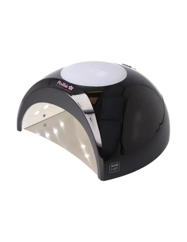 Lámpara uñas UV-led Silver Light 65w Pollie Negra