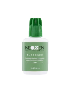 Tratamiento limpiador y preparador para extensiones de pestañas