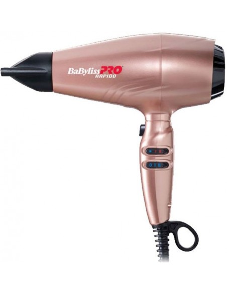 Secador Ferrari Rápido 2200w Babyliss Pro Rose Gold