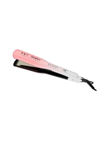 Plancha Inspire Titanium 230 Wide Rosa/Blanco 35mm