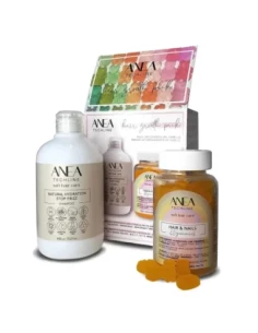 Pack anticaída  champú hidratante + gummies fortificantes